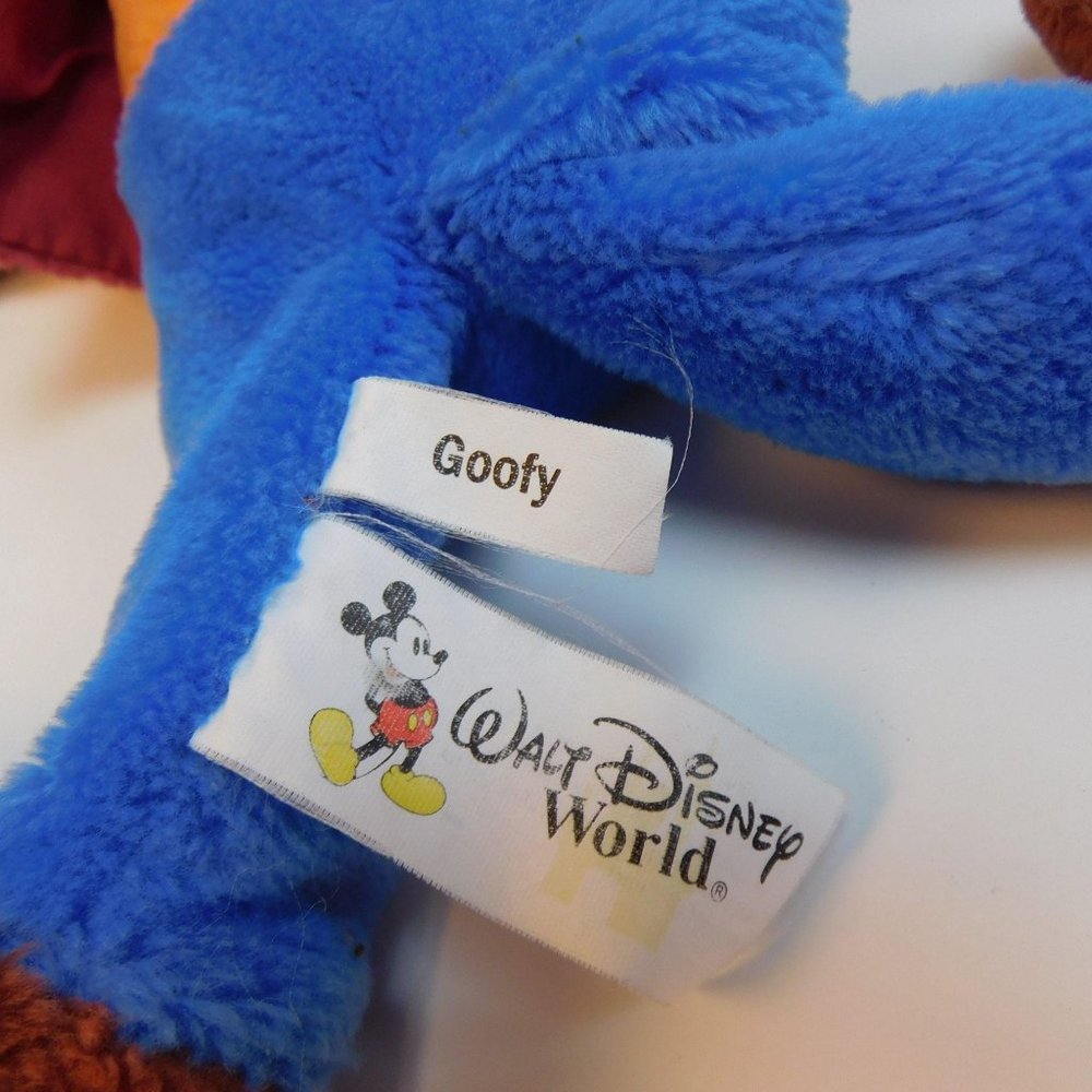Goofy Bean Bag Walt Disney World Parks 11" Plush Stuffed Animal - Picture 7 of 7